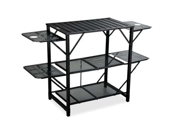 MESA ALUMINIO TIPO ESTANTE PARA COCINAR 125X51X81