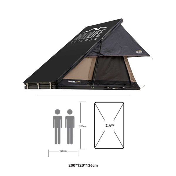 CARPA DE TECHO ALUMINIO 127X210 ALUPRO127 - Imagen 2