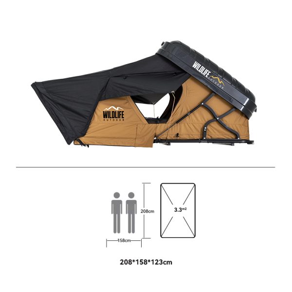 CARPA DE TECHO HARD SHELL 158X208 - Imagen 8