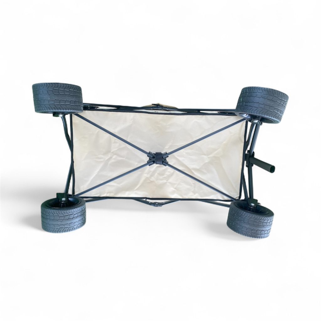 Homgava Carrito plegable plegable de 150 L, carrito de jardín resistente con ruedas todo terreno, carrito portátil de gran capacidad para camping, pesca, deportes, compras, color negro Homgava Carrito plegable plegable de 150 L, carrito de jardín resistente con ruedas todo terreno, carrito portátil de gran capacidad para camping, pesca, deportes, compras, color negro