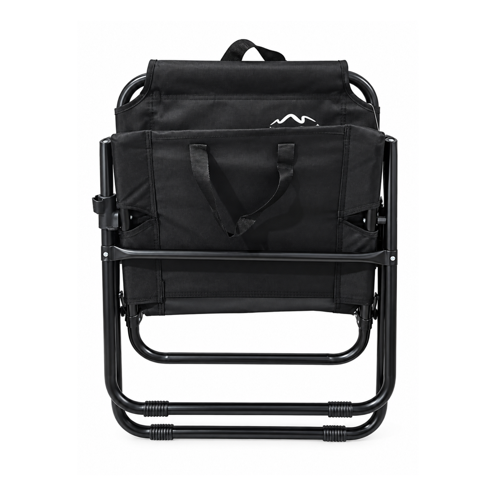 SILLA NEGRA PLEGABLE PLAYERA PRO TELA 600D OXFORD - Imagen 2