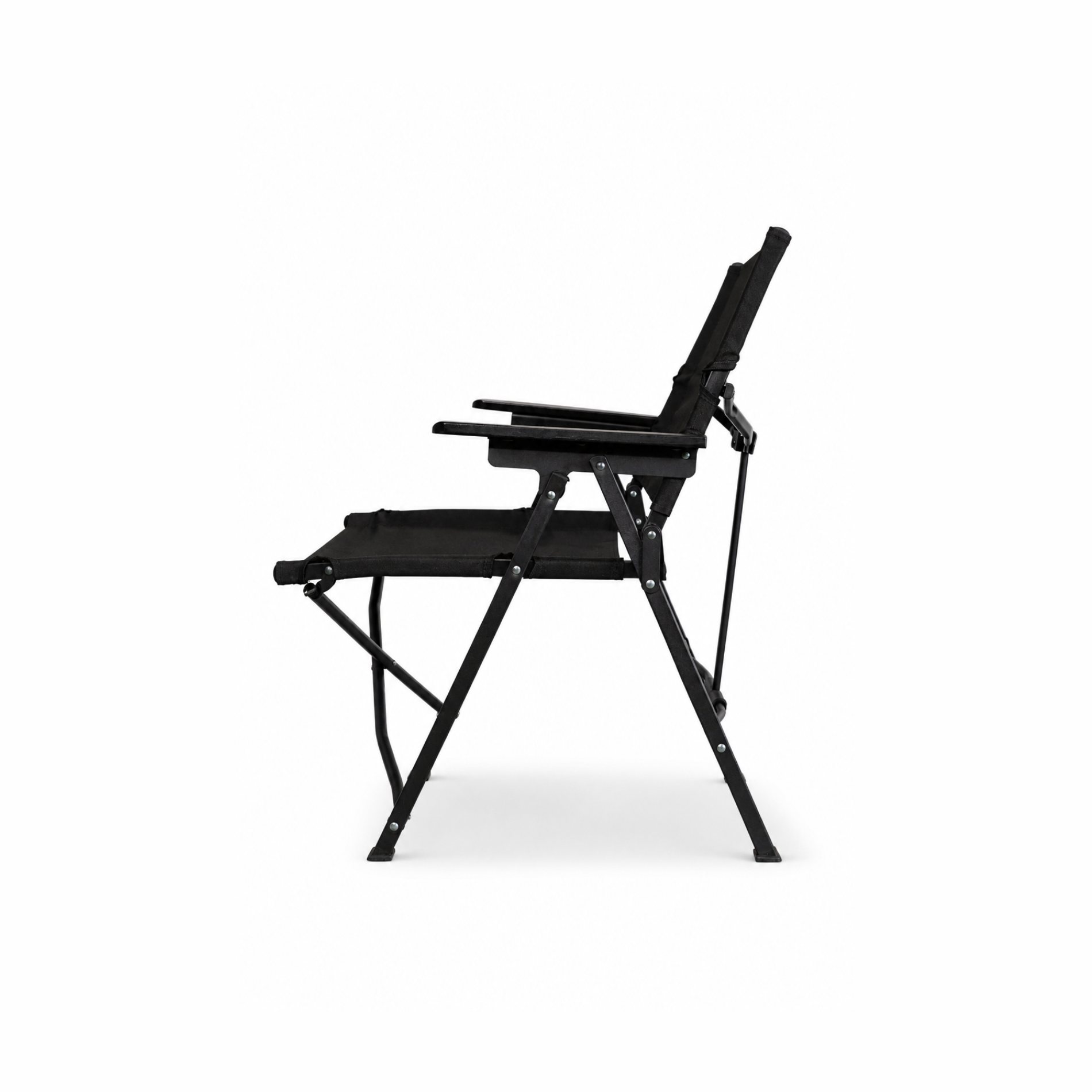 SILLA NEGRA PLEGABLE PLAYERA PRO TELA 600D OXFORD - Imagen 2