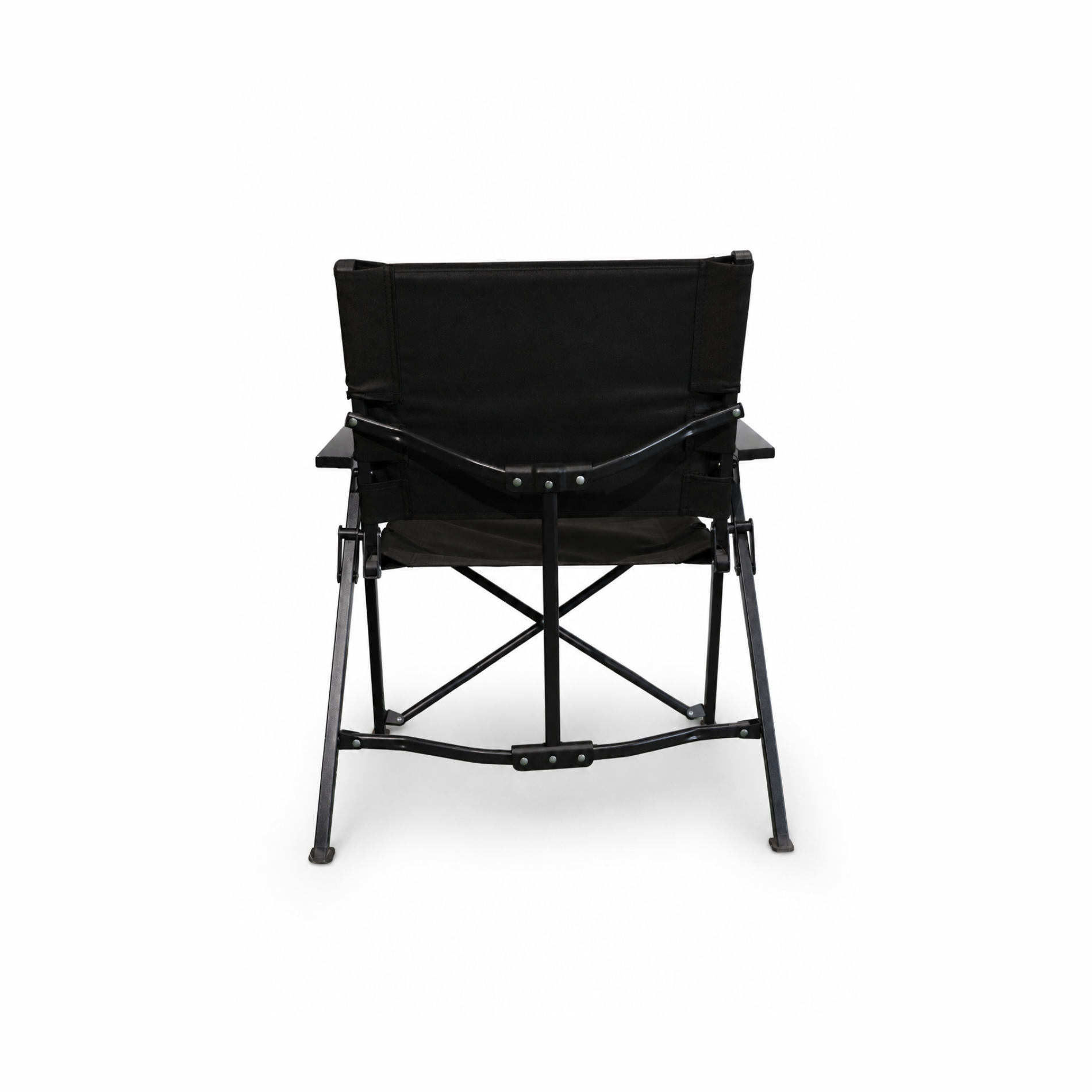 SILLA NEGRA PLEGABLE PLAYERA PRO TELA 600D OXFORD - Imagen 3