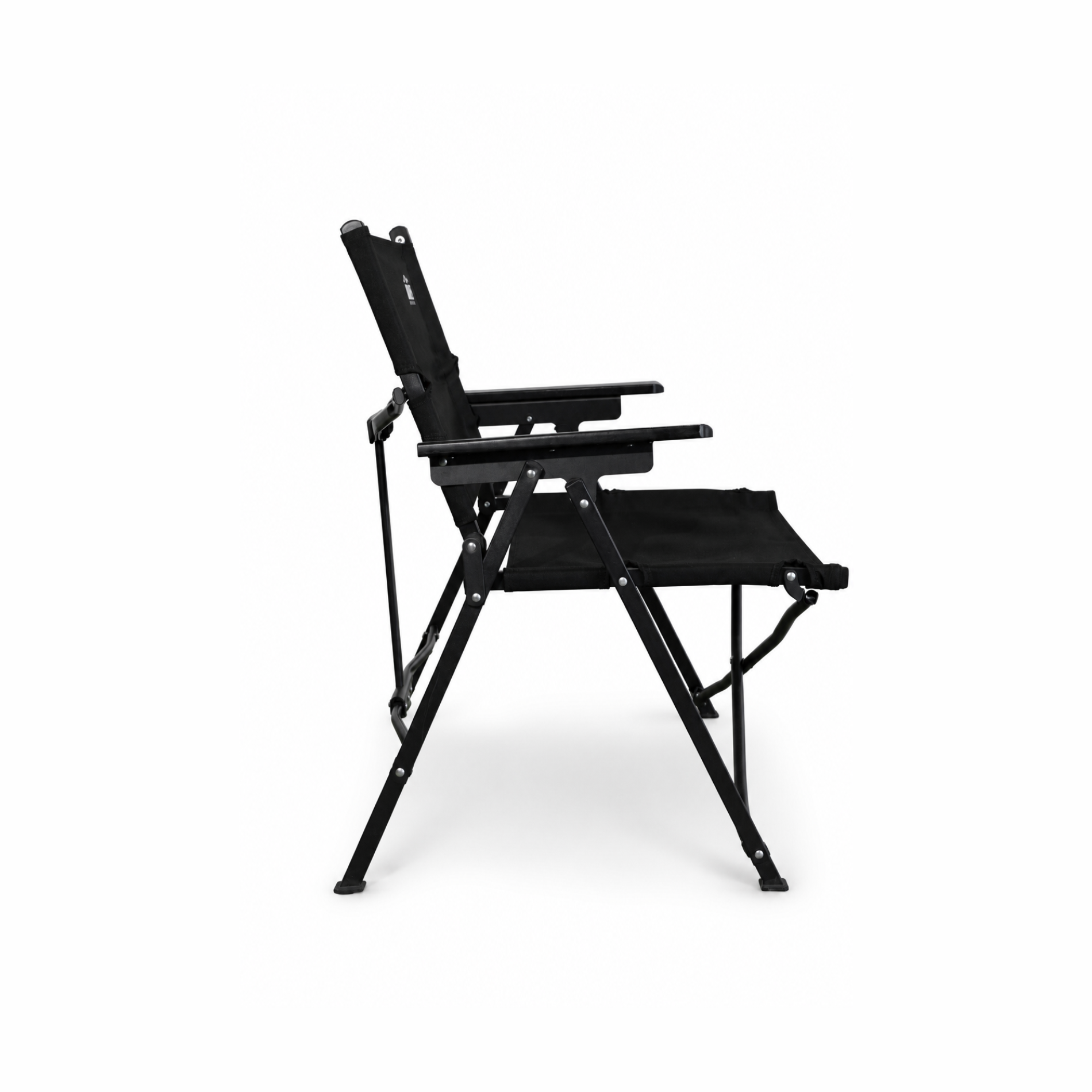 SILLA NEGRA PLEGABLE PLAYERA PRO TELA 600D OXFORD - Imagen 4