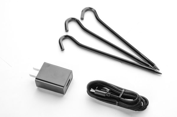 FOCO O LINTERNA LED DE CAMPING RECARGABLE. INCLUYE MESITA - Imagen 2