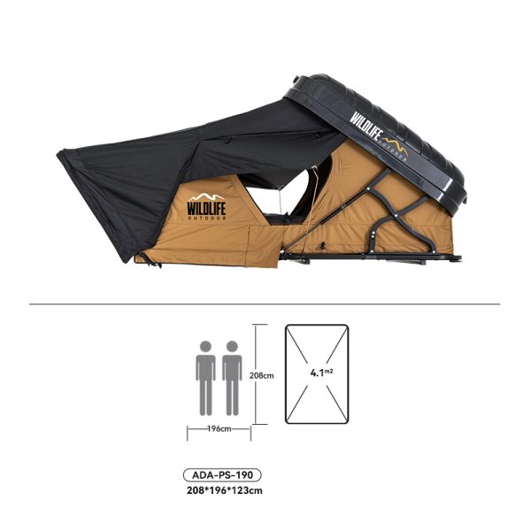CARPA DE TECHO HARD SHELL 196X208 - Imagen 6