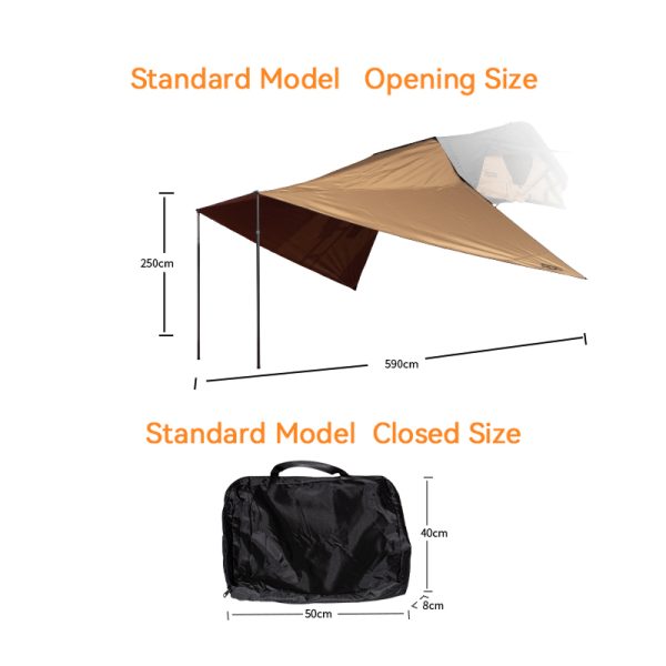 TOLDO LATERAL PARA CARPA PS190 - Imagen 4