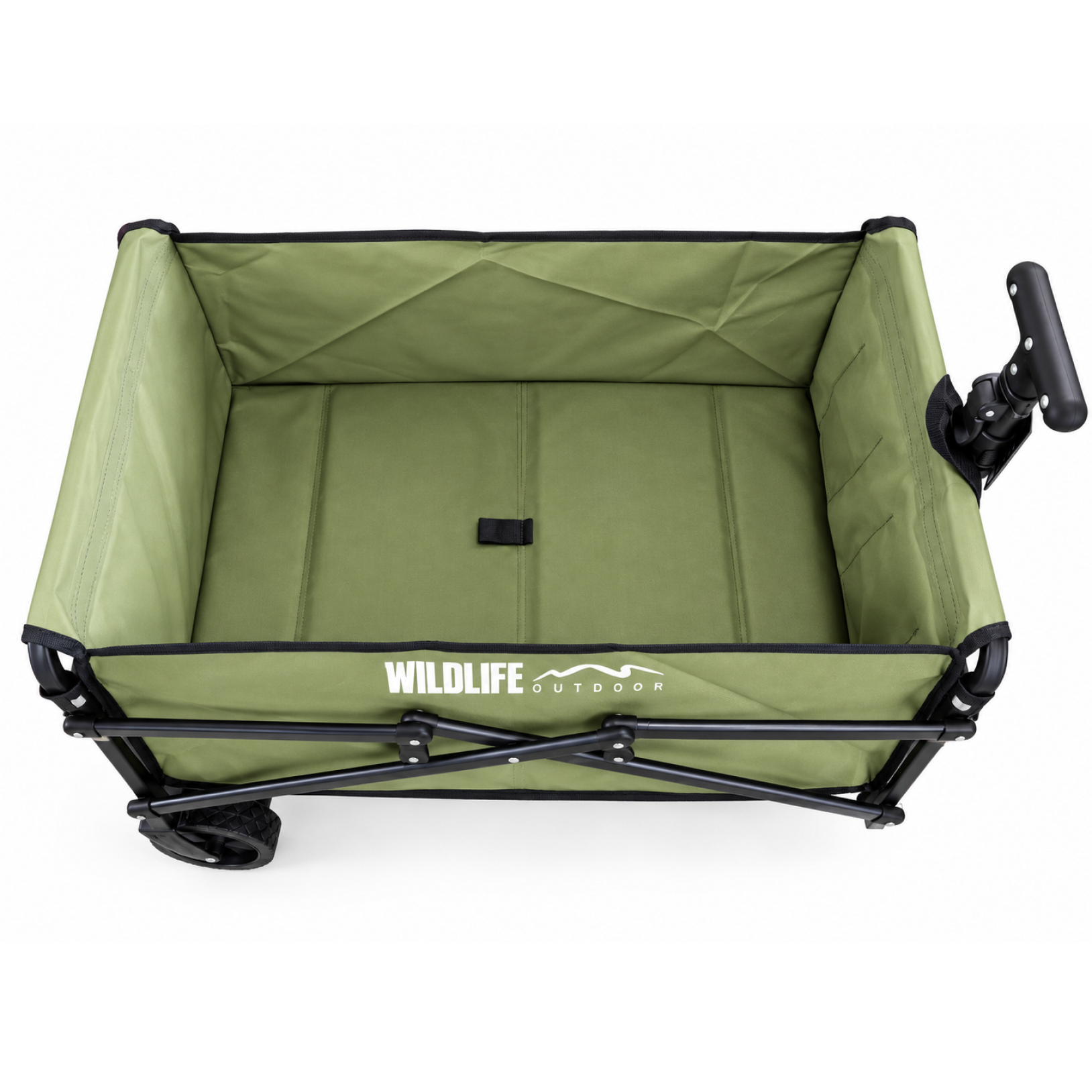 CARRITO PLEGABLE 60L/60KG CAMPING 78X47X65CM VERDE - Imagen 3