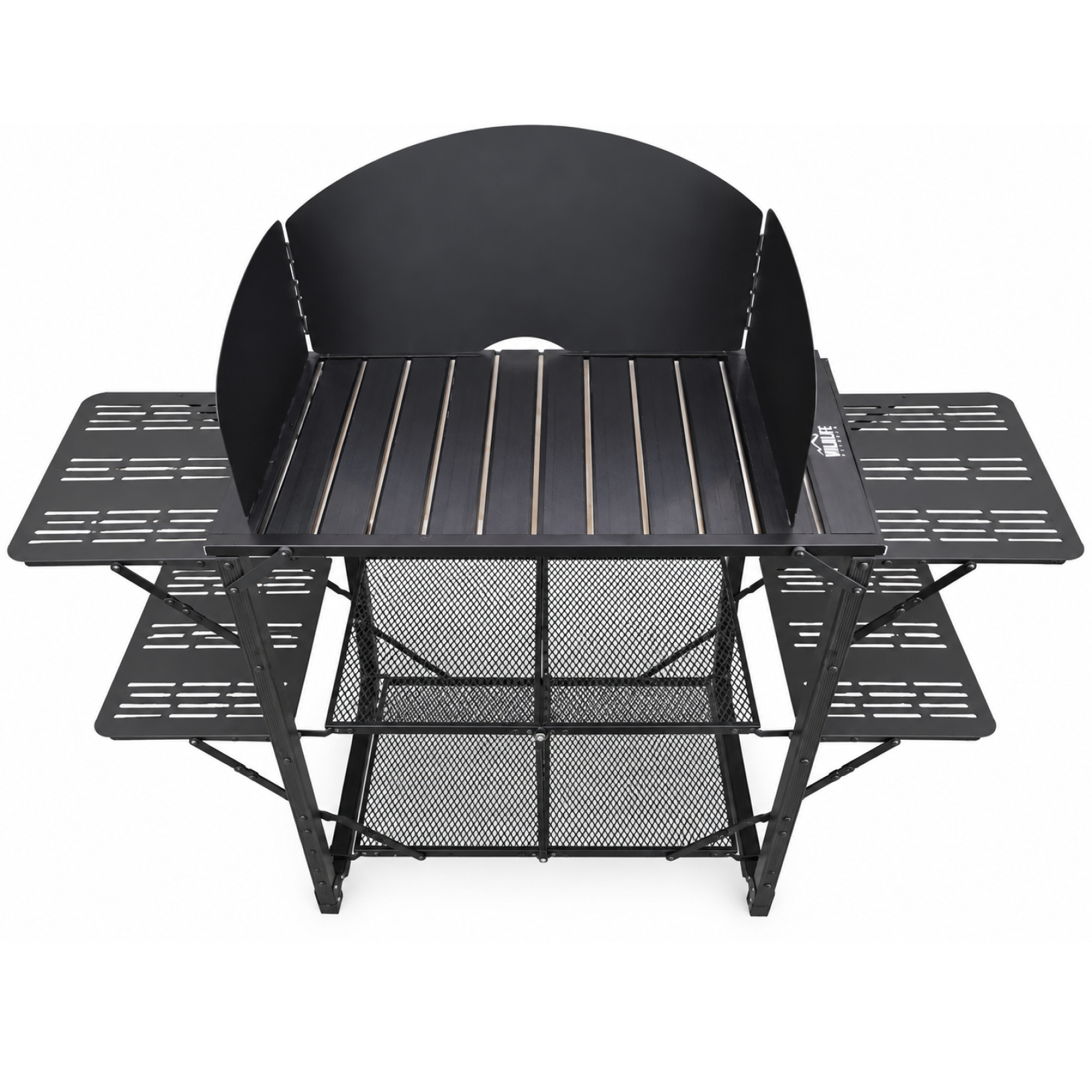 MESA ALUMINIO TIPO ESTANTE PARA COCINAR CON PARA VIENTO - Imagen 3
