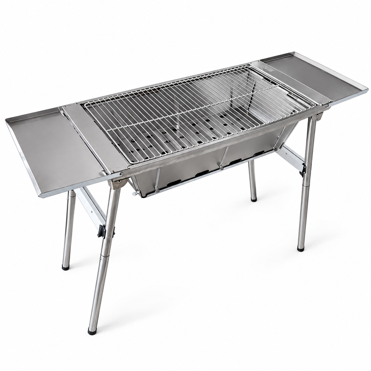 PARRILLA ACERO INOX 85X30X60