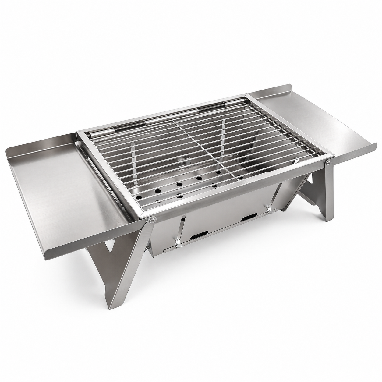 PARRILLA BAJA CON LATERALES 60X25X15CM - Imagen 2