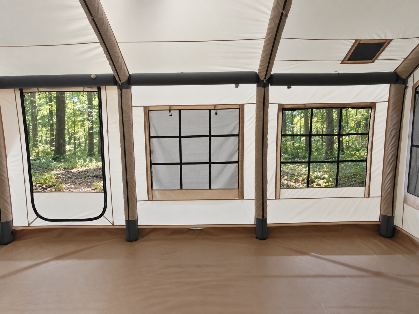 CARPA GLAMPING INFLABLE 3.5X4.5 ALGODON - Imagen 5