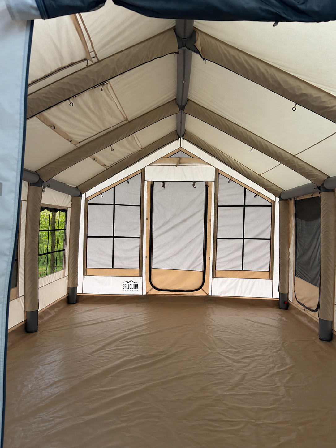 CARPA GLAMPING INFLABLE 3.5X4.5 ALGODON - Imagen 7