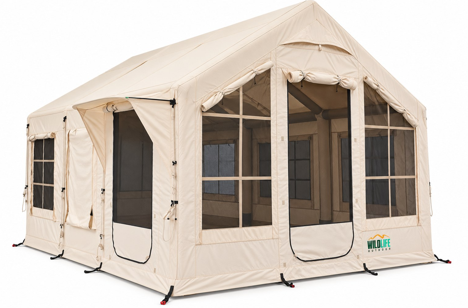 CARPA GLAMPING INFLABLE 3.5X4.5 ALGODON