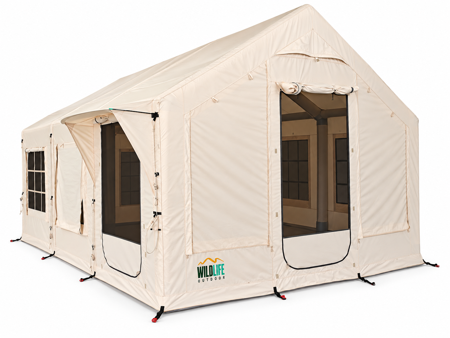 CARPA GLAMPING INFLABLE 3.5X4.5 ALGODON - Imagen 3